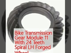 Motor Transmisi Gear Modul 11 Dengan 24 Gigi Spiral LH Wheel Forged