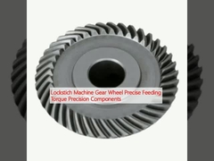 Lockstich Mesin Gear Wheel Precision Feeding Torque Komponen presisi