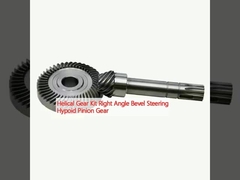 Helical Gear Kit Sudut kanan Bevel Steering Hypoid Pinion Gear