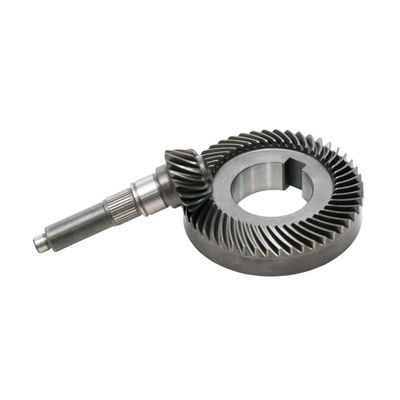 90 derajat Spiral Bevel Gear Desain Mikro Reducer Kecepatan Tinggi