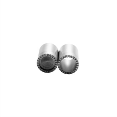 Contrate Gear Cnc Grinding Gear Noise Rasio Transmisi Hirth-Tooth yang Stabil