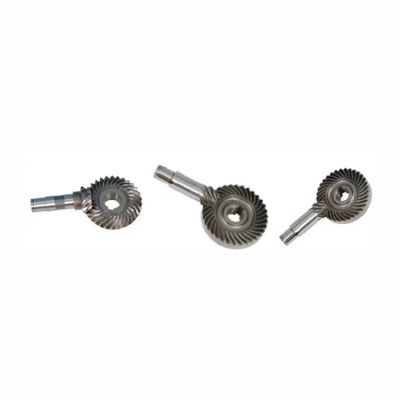 Silinder Angle 90 derajat Spiral Bevel Gear Shaft Kinerja tinggi