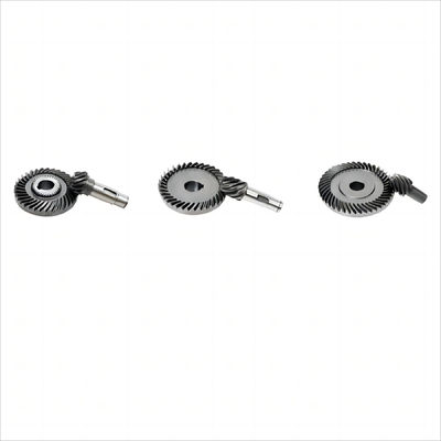 45 derajat Helical Bevel Gear Untuk Keramik Reducer Kekuatan tinggi tahan lama