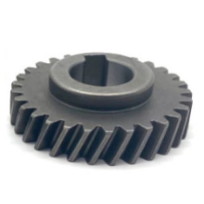 Modul kecil Grinding Gear Angle 14,5° 20° Spiral Bevel Gear
