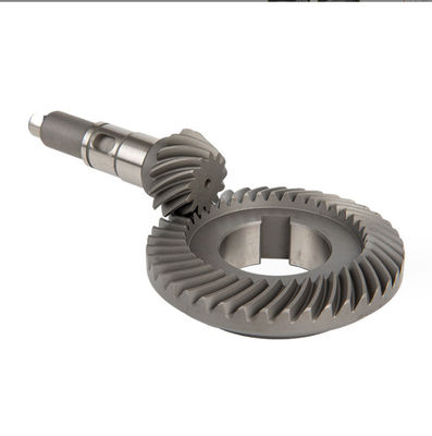 Arc Bevel Gear Spiral Reduction Gear Cutting Turning Proses penggilingan
