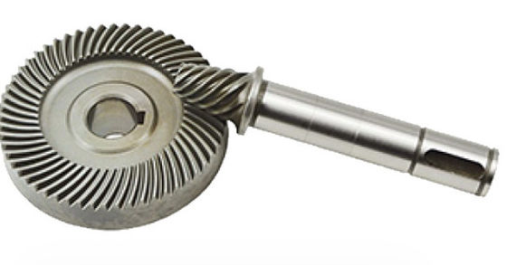 6 Grade, 20CrMnTi Spiral Bevel Gear, Grinding Gear, Disesuaikan