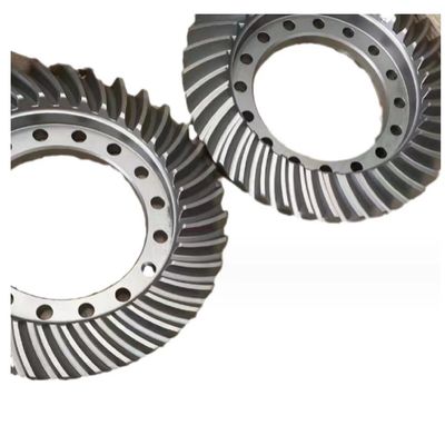 Spiral Bevel Industrial Robot Gear Pengolahan Gigi Logam