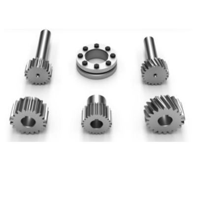 Alat Mesin CNC Gear Stainless Steel Precision Spur Cylindrical Gear Spline