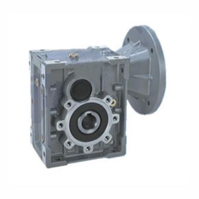 Micro Hypoid Right Angle Speed Reducer Gearbox Torsi Tinggi Helical Hollow Shaft Motor Listrik