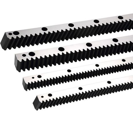 DIN 6- DIN 8 Helical Gear Straight Gear Rack dengan Milling, Grinding & quenching