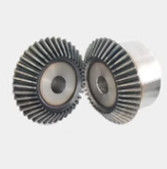 Gear Bevel lurus dengan 90 derajat, quenching dan CNC precision turning