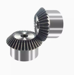 Gear Bevel lurus dengan 90 derajat, quenching dan CNC precision turning