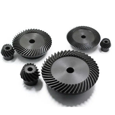 Modul besar spiral Bevel Gear Kualitas tinggi menempa Roda Mahkota Besar Pinion Produsen profesional