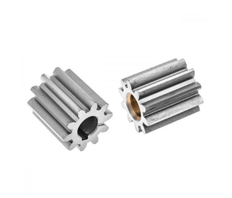 Peralatan pompa minyak Precision Grinding Helical Gear Molded Bevel Gear