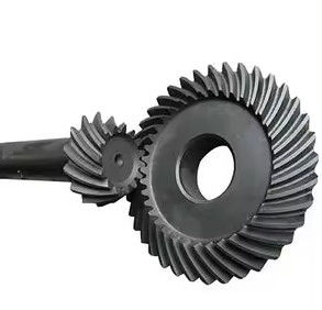 Spiral Hypoid Gear Set Modul Kecil Bevel Gear Dengan Hard Tooth Surface Untuk 90 Degree Gearbox