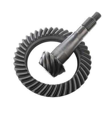 Spiral Hypoid Gear Set Modul Kecil Bevel Gear Dengan Hard Tooth Surface Untuk 90 Degree Gearbox