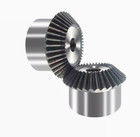 Gear Bevel lurus dengan 90 derajat, quenching dan CNC precision turning