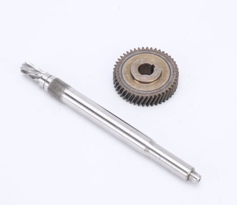 Mesin Pertanian Gear Worm Gear Drive Wheel Set Pinion Shaft