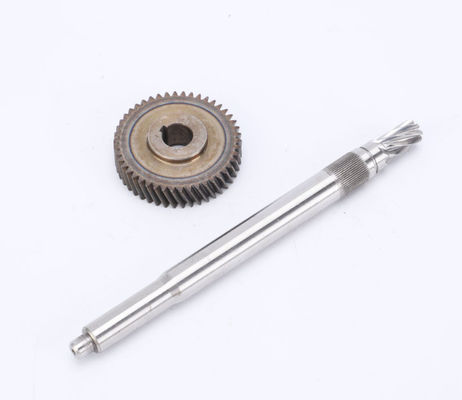 Mesin Pertanian Gear Worm Gear Drive Wheel Set Pinion Shaft