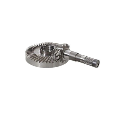 Cemented Quenching Treatment Steel Spiral Bevel Gear untuk Transmisi Reducer Mikro