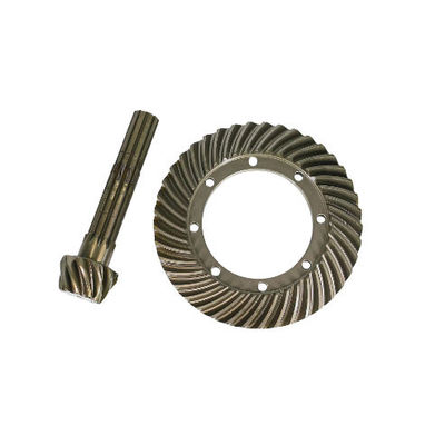 Pinion Transmisi Aerospace Kecil Baja Hypoid Gear Miniatur