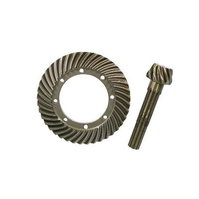 Pinion Transmisi Aerospace Kecil Baja Hypoid Gear Miniatur
