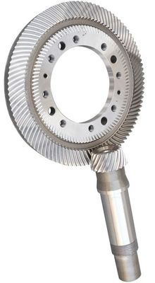 Gleason tipe gigi profil tempering Bevel Gear Set untuk sistem transmisi daya