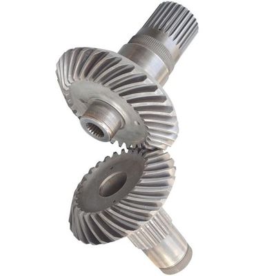 Modul kecil Spline Shaft Spiral Bevel Gear Grinding Gear dengan presisi tinggi