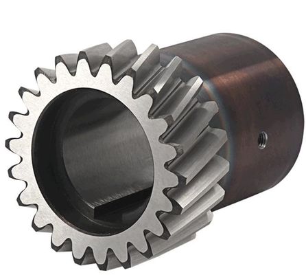 0.5M-8M Silinder Helical Gear Bagian Transmisi Gear presisi tinggi