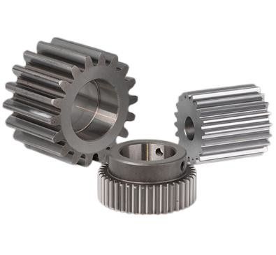 OEM Grinding Cylindrical Gear High Precision Spur Gear untuk alat mesin CNC