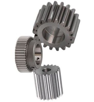 OEM Grinding Cylindrical Gear High Precision Spur Gear untuk alat mesin CNC
