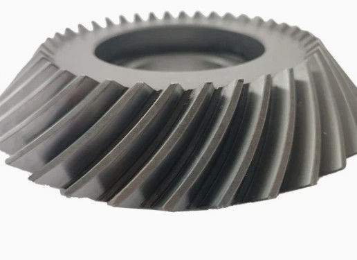 Gear Obelix Aksial Bulat, Pinion Bevel Miniatur Disesuaikan Untuk Industri