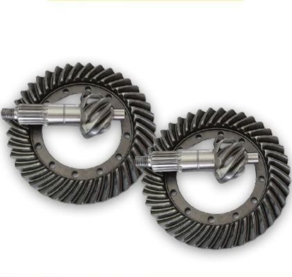 Gear Bevel Spiral Disesuaikan Pengolahan Panas Pemadam dan Tempering untuk Kinerja Optimal