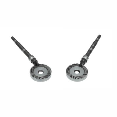 Hypoid Bevel Gear Staggered Tooth Shaft Drive Untuk 180 Mesin Polishing