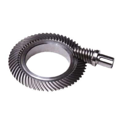 Hypoid Bevel Gear Rasio Reduksi Tinggi HRH Helical Worm Drive Torsi tinggi