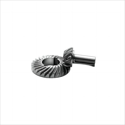 45 derajat stainless steel logam miniatur Miter Gear Screw Pinion Spiral Bevel Gear Untuk planet Reducer