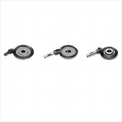 45 derajat Helical Bevel Gear Untuk Keramik Reducer Kekuatan tinggi tahan lama