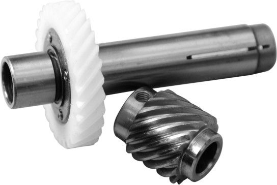 Worm Wheel Eksternal Pinion Gear CNC Steel Cone Gear Untuk Mesin Jahit