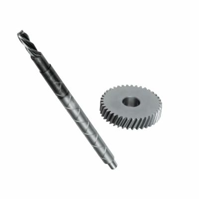 Gigi Silinder Dengan Mata Bor Ulir Gigi Heliks Untuk Bor Listrik 10mm