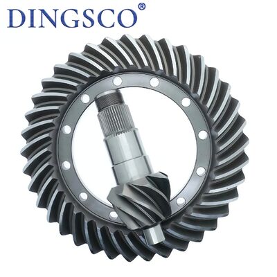 18CrNiMo7-6 Kapasitas Beban Berat Spiral Bevel Gear Untuk Aksel Belakang Otomotif Berkecepatan Tinggi