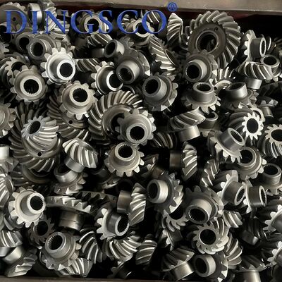 Modul Kecil Kustom Roda Gigi Miring Spiral dari Baja Keras China untuk Mesin Industri